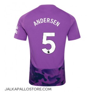 Fulham Joachim Andersen #5 Kolmaspaita 2024-25 Lyhythihainen